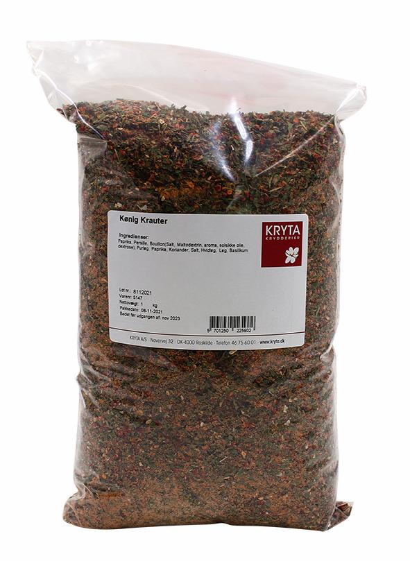 Kønig Krauter 1kg. pose