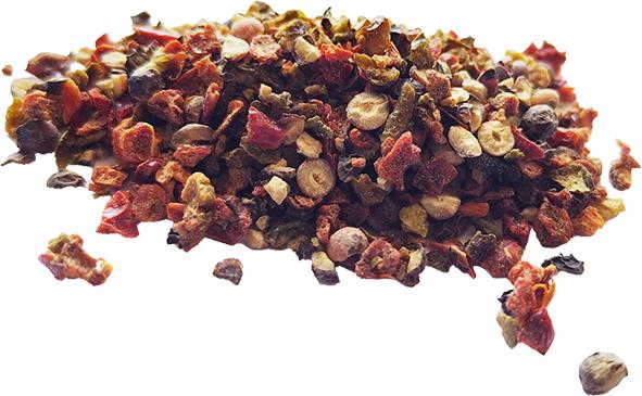 Peberblanding 4-korn grov 1kg. pose