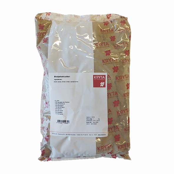 Blodpølsekrydderi 1kg. pose